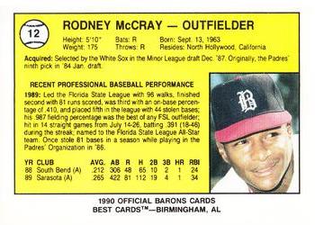 Card back