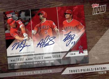 Mike Trout / Albert Pujols / Shohei Ohtani