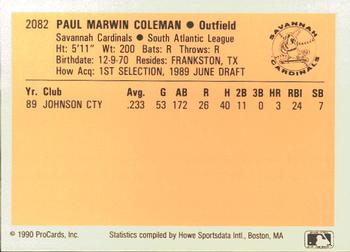 Card back