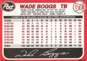 Card back