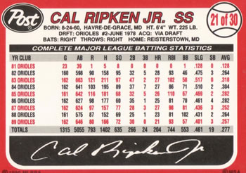 Card back