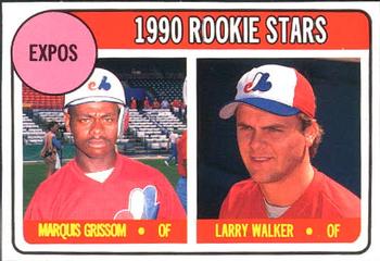 Expos Rookies (Marquis Grissom / Larry Walker)