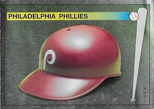 Phillies Helmet FOIL