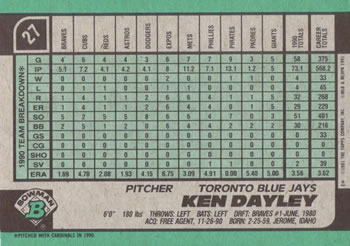 Card back