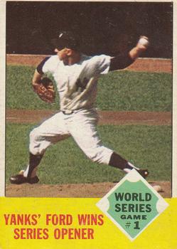 World Series Game #1: Yanks' Ford Wins Series Opener