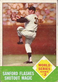 World Series Game #2: Sanford Flashes Shutout Magic