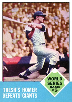 World Series Game #5: Tresh's Homer Defeats Giants