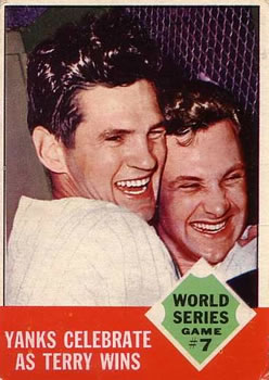 World Series Game #7: Yanks Celebrate as Terry Wins