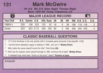 Card back