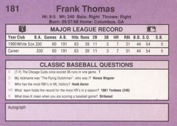 Card back