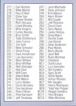 Card back