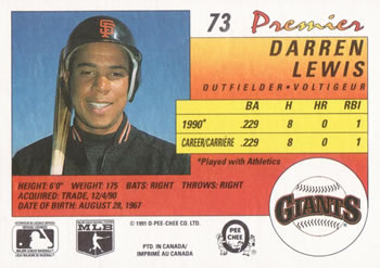 Card back