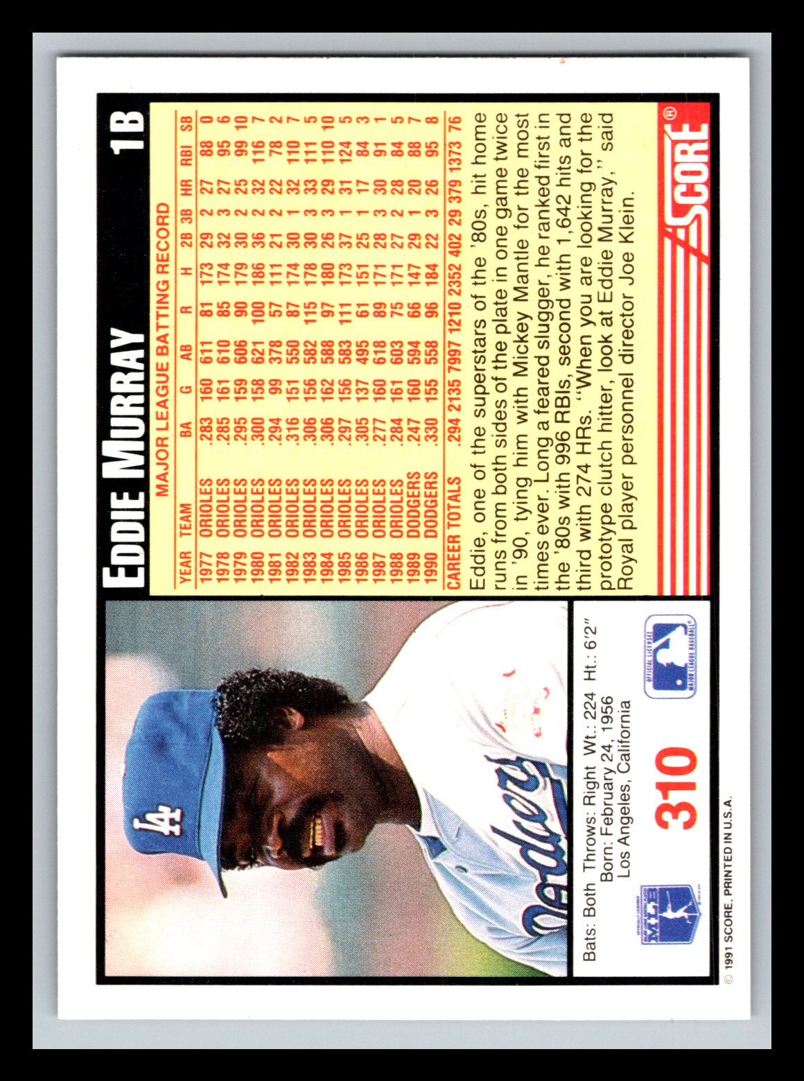 Card back