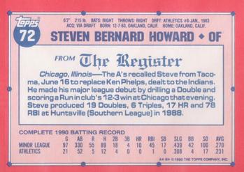Card back