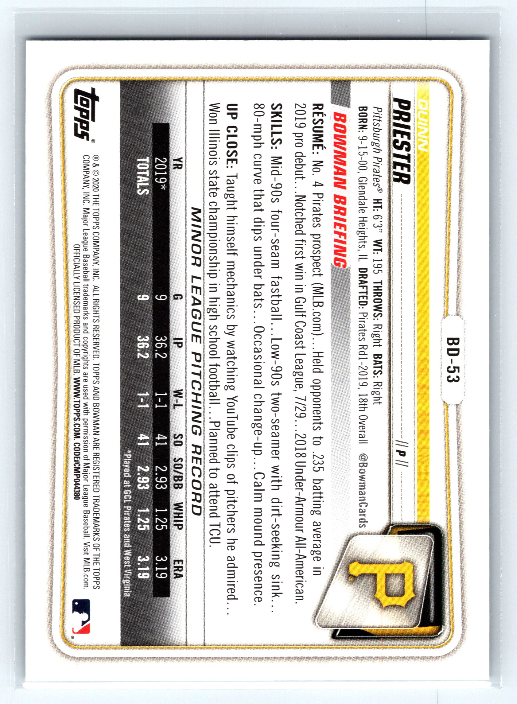 Card back