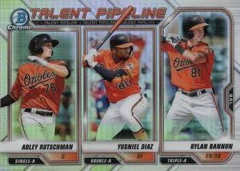 Rylan Bannon / Adley Rutschman / Yusniel Diaz