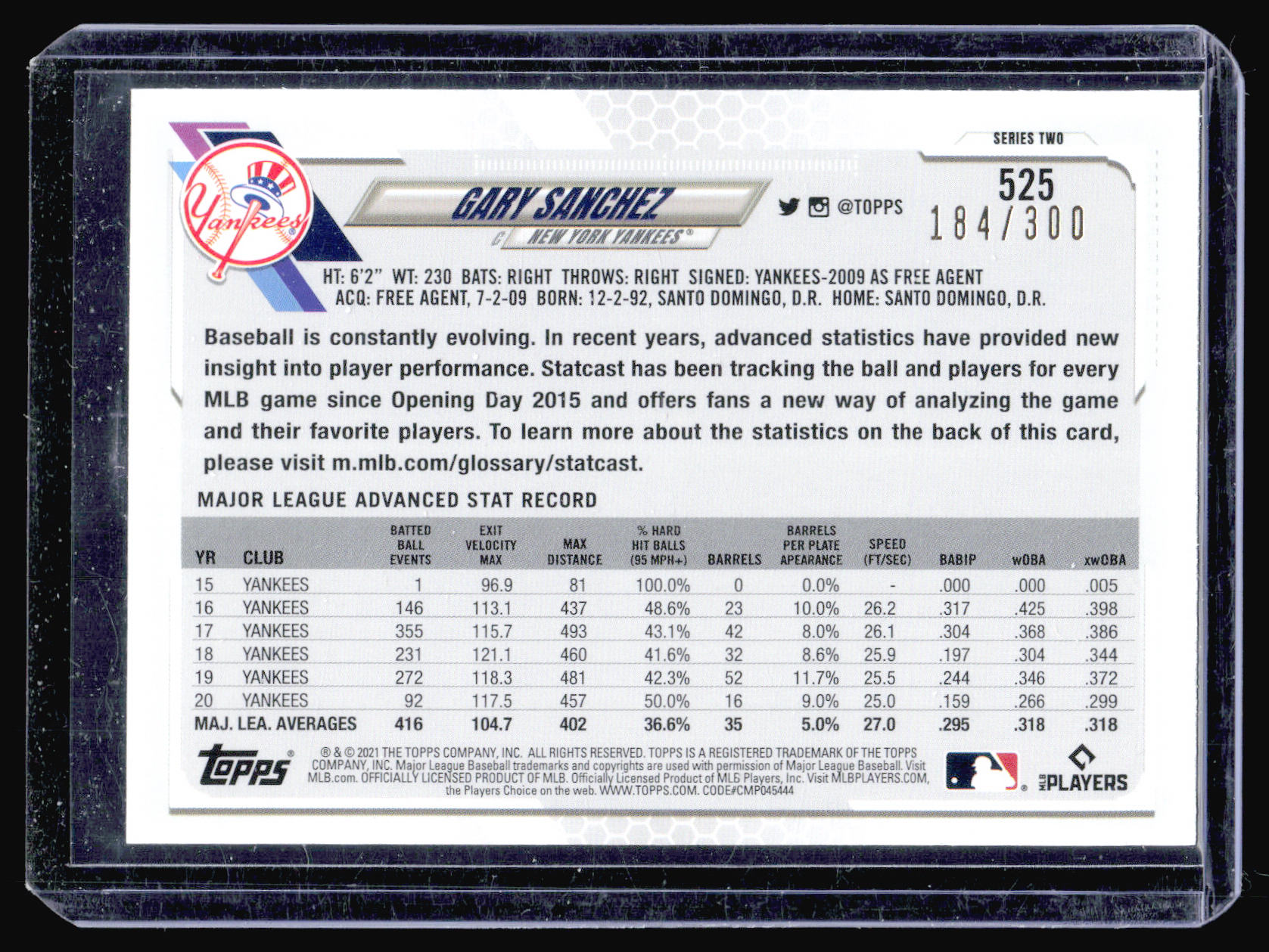 Card back