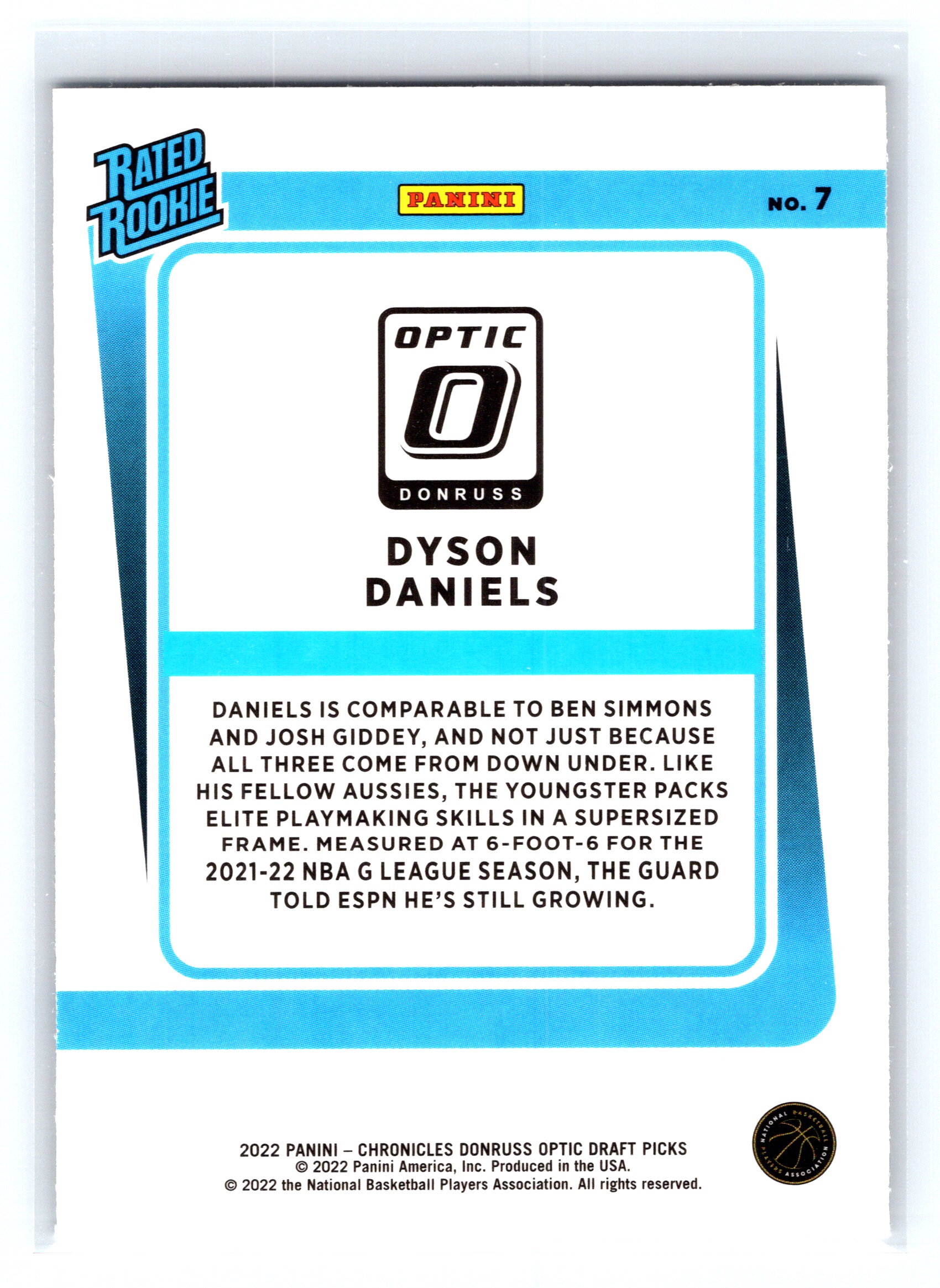 Card back