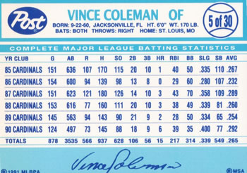 Card back