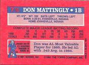 Card back