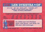 Card back