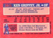 Card back