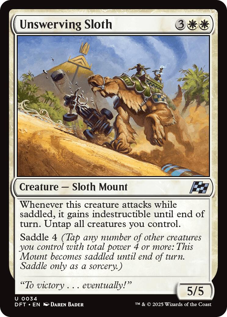 #34 Unswerving Sloth