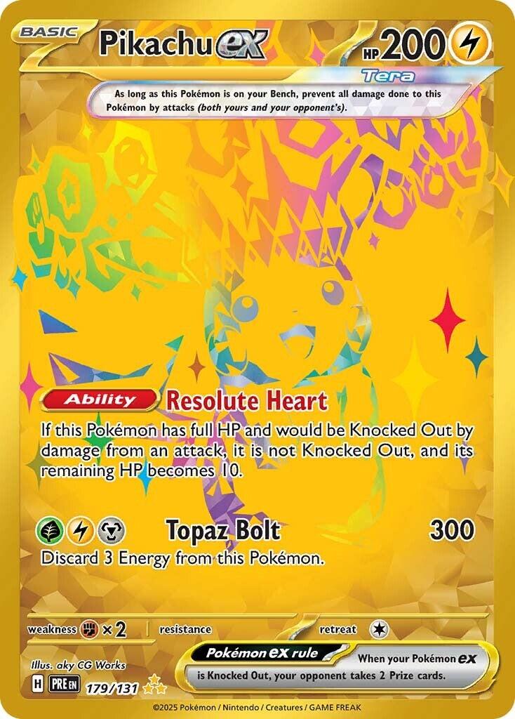 #179/131 Pikachu ex