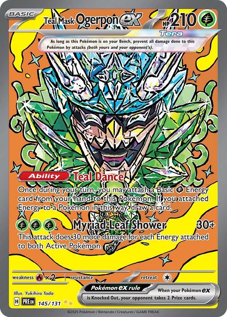#145/131 Teal Mask Ogerpon ex
