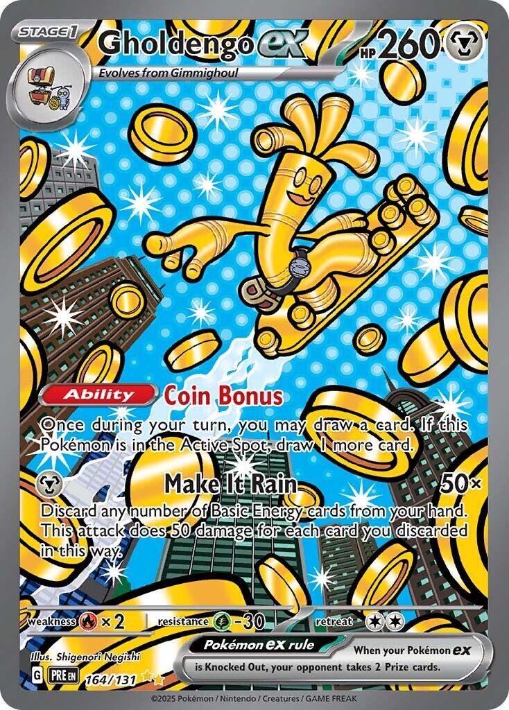 #164/131 Gholdengo ex