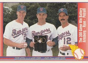 Nolan Ryan / Brad Arnsberg / Geno Petralli 