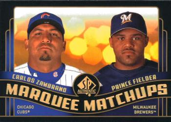 Carlos Zambrano / Prince Fielder
