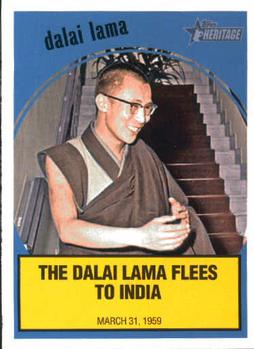 The Dalai Lama Flees to India