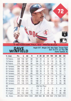Card back