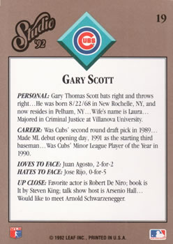 Card back
