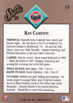 Card back