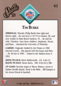Card back