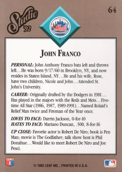 Card back