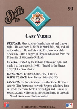 Card back