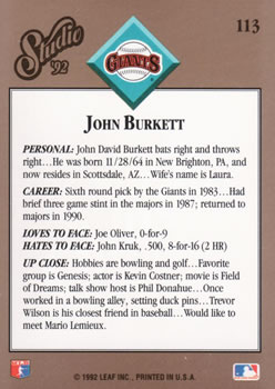 Card back