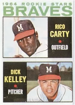 Braves 1964 Rookie Stars (Rico Carty / Dick Kelley)