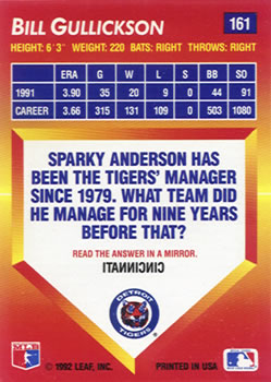 Card back