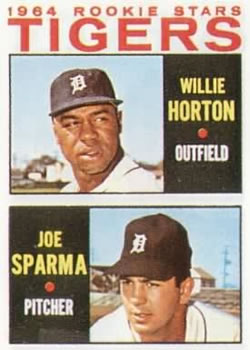 Tigers 1964 Rookie Stars (Willie Horton / Joe Sparma)