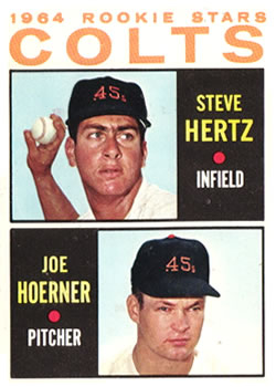 Colts 1964 Rookie Stars (Steve Hertz / Joe Hoerner)