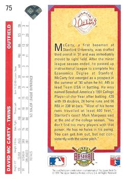 Card back