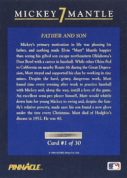 Card back