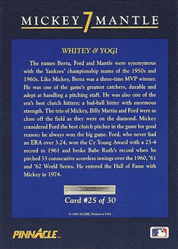 Card back
