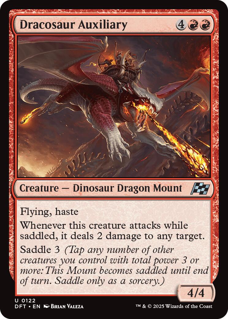 #122 Dracosaur Auxiliary
