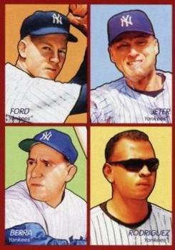 Whitey Ford / Derek Jeter / Alex Rodriguez / Yogi Berra