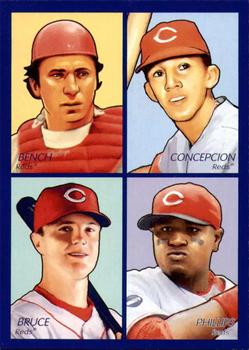 Johnny Bench / Dave Concepcion / Brandon Phillips / Jay Bruce